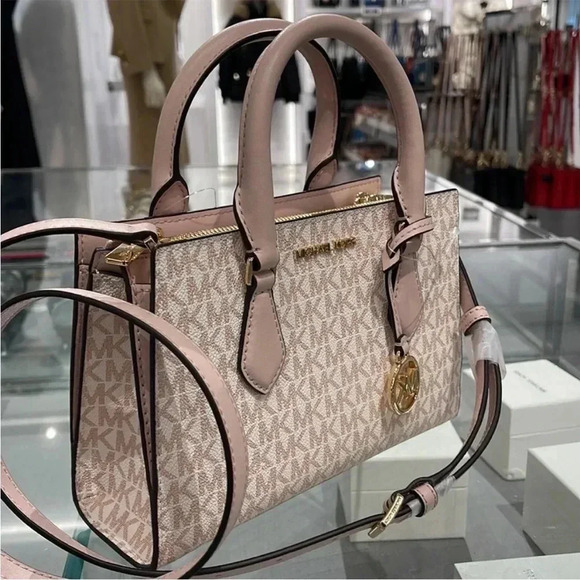 MICHAEL KORS
Sheila Small Faux Saffiano Leather Satchel - Picture 7 of 15